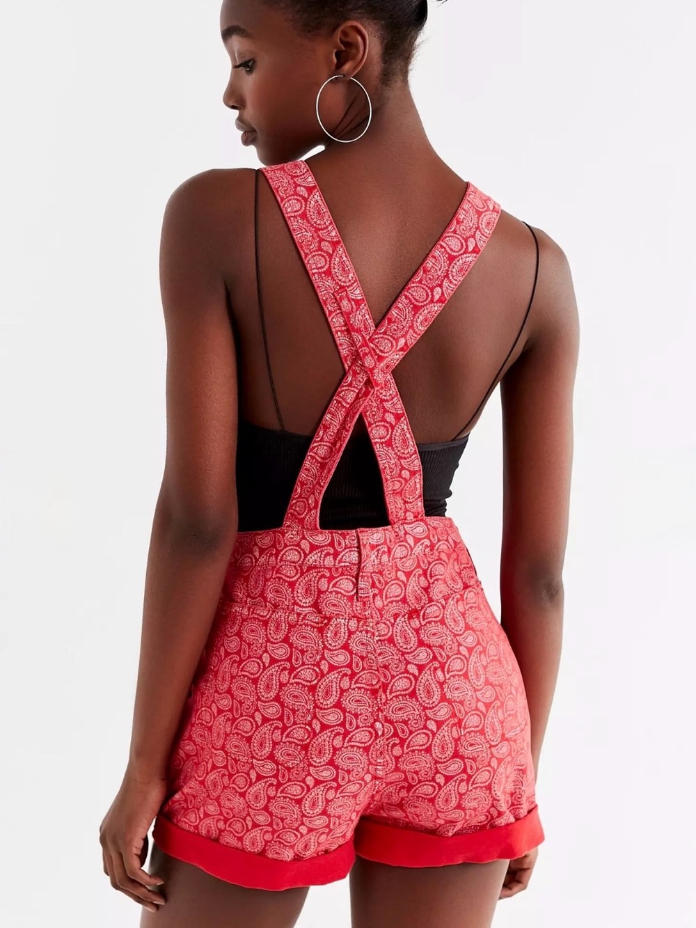 URBAN OUTFITTERS BDG Pinup Shortall Overall Size Medium - Picture 2 of 8